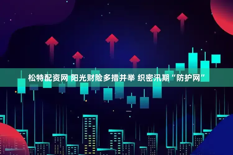 松特配资网 阳光财险多措并举 织密汛期“防护网”